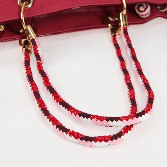 LOUIS VUITTON Cruise line Eponge Tote Bag Pile White M92096 LV Auth sw1167V - Picture 8 of 16